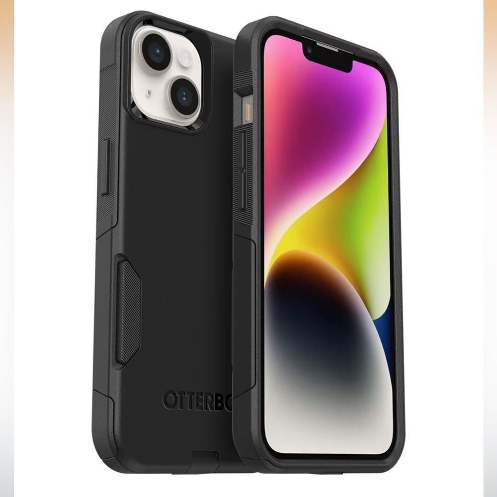 Otterbox iPhone 14/13 Port Cover New Out of Box Slim & Tough Case Black